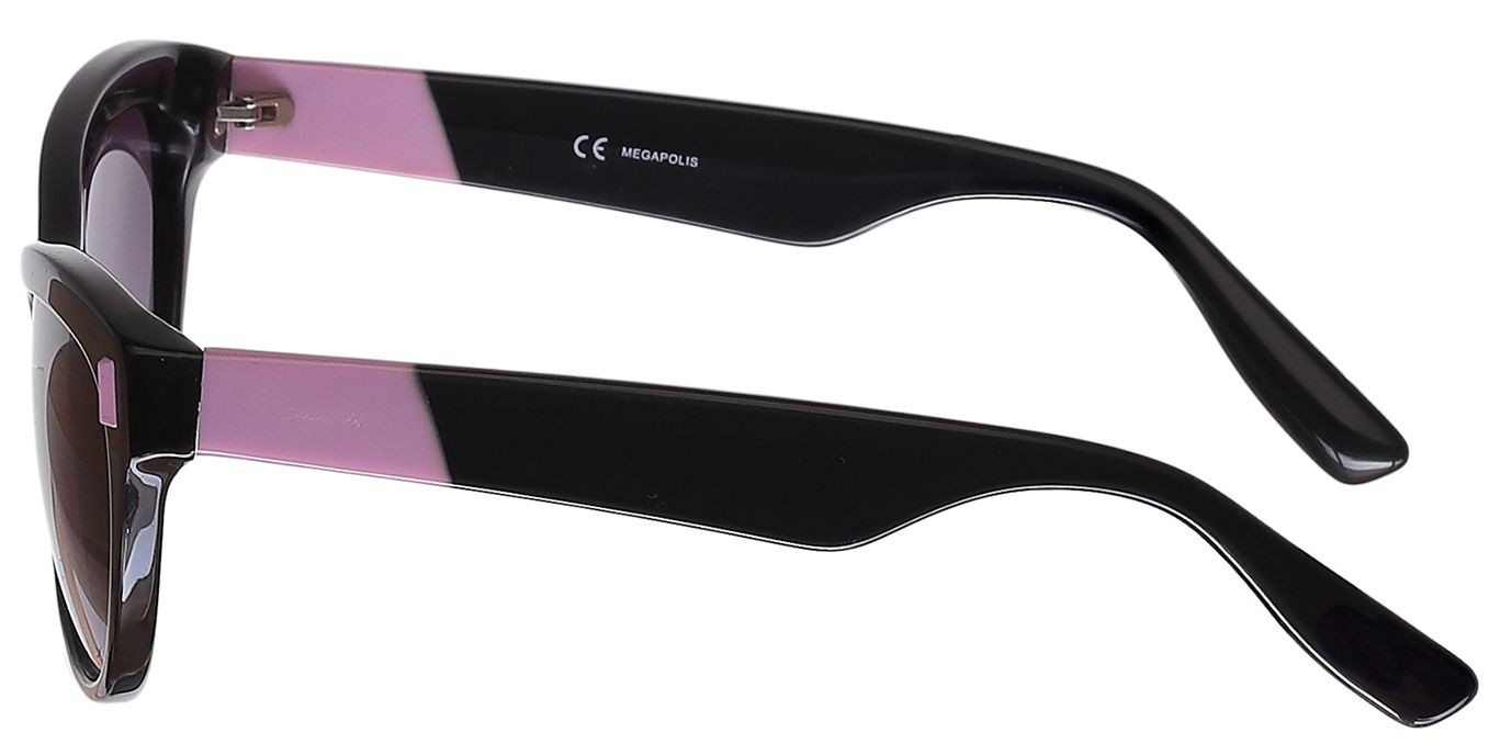 3 - Солнцезащитные очки Megapolis 183 PINK для женщины - фото сбоку