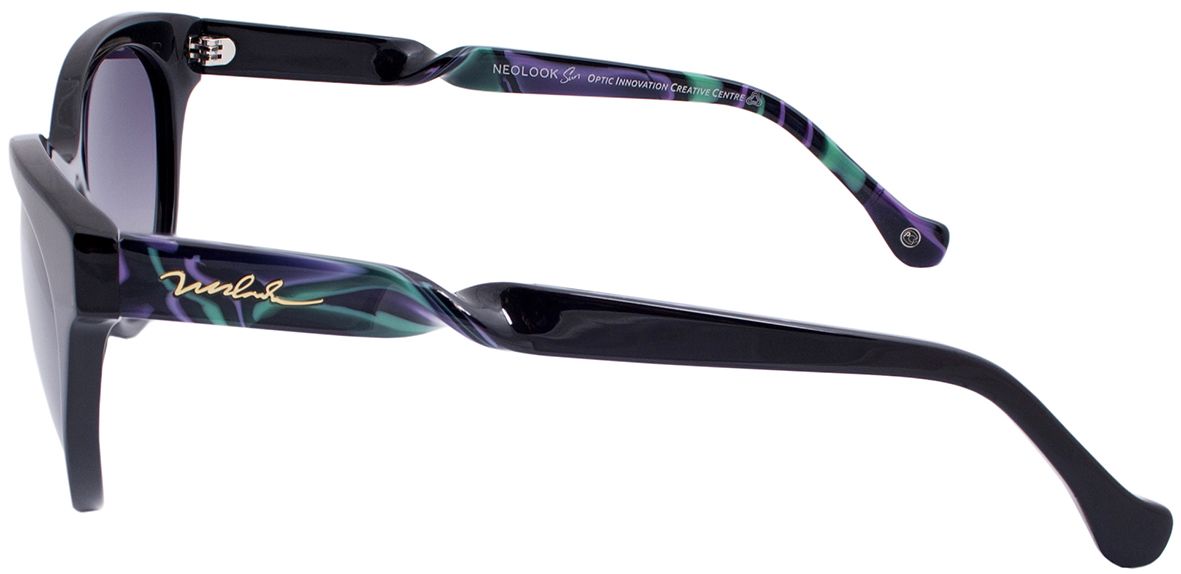3 - Женские солнцезащитные очки Neolook 1304 c126 (овальные) - фото сбоку