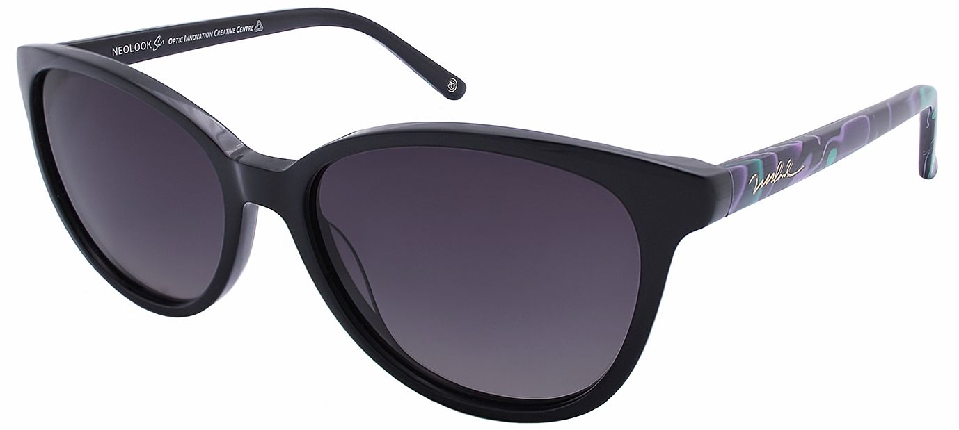 2 - Стильные женские солнцезащитные очки Neolook 1312 c126 - фото сверху сбоку