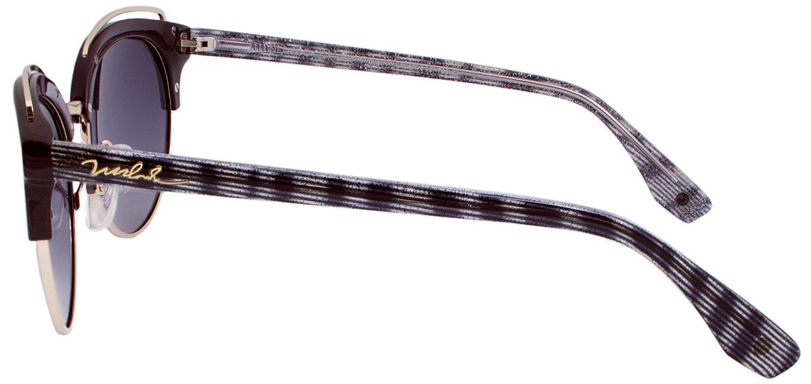 3 - Женские солнцезащитные очки Neolook 1316 c.158 (темно-коричневые) - фото сбоку