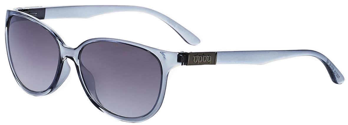 2 - Солнцезащитные очки DP69 PG007-05 в пластиковой оправе серого цвета - фото сверху сбоку
