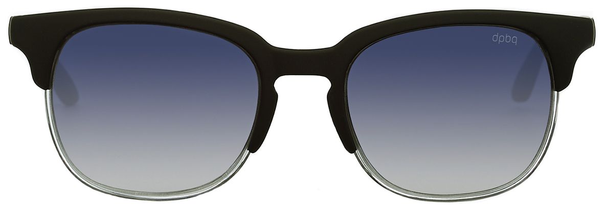 1 - Солнцезащитные очки DP69 PG020-15 в прямоугольной оправе броулайнер - фотография спереди