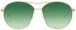 1 - Женские солнцезащитные очки DP69 DPS064-03 в тонкой золотой оправе - фото спереди