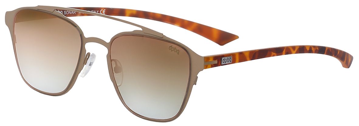 2 - Женские солнцезащитные очки DP69 DPS046-03 с двойной перегородкой - фото сверху сбоку