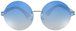 1 - Солнцезащитные очки DP69 DPS087-06 для женщины небесно-голубого цвета - фото спереди