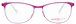 1 - Изящная женская оправа Barcelona Lahti PUGD (розовая) - фото спереди