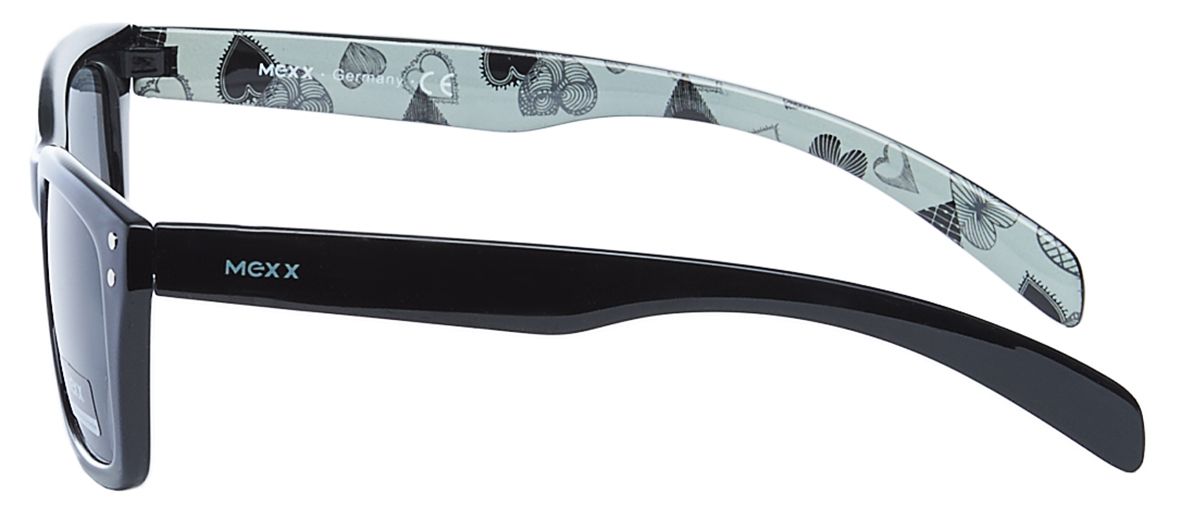 Детские солнцезащитные очки Mexx 5203 c.400 (черные) - фото сбоку