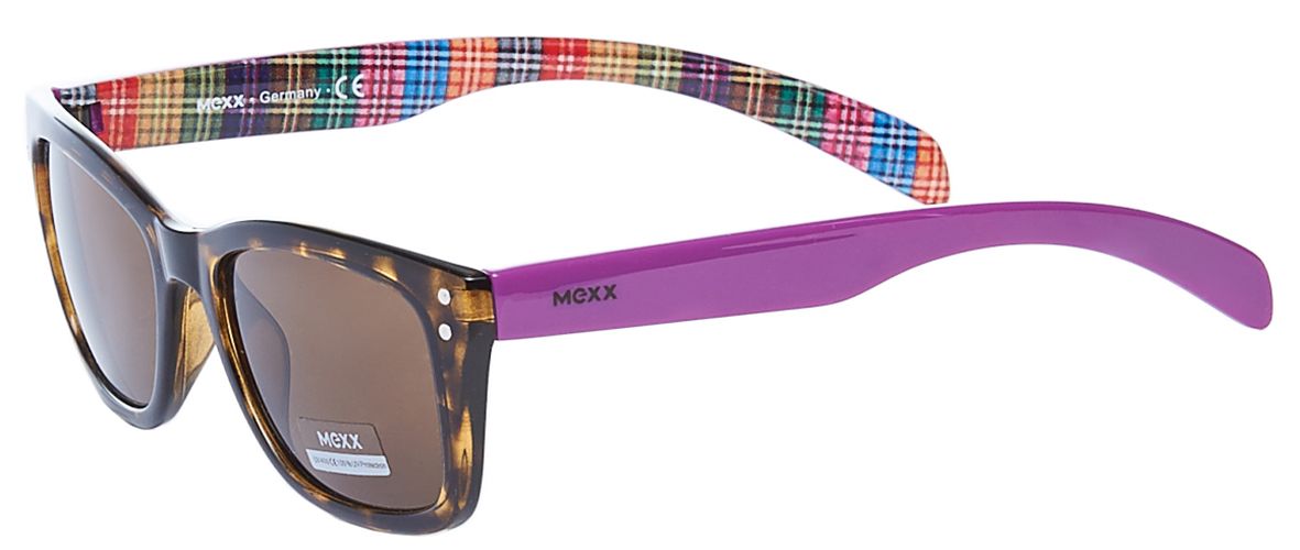 2 - Детские солнцезащитные очки Mexx 5203 c.500 с черепаховой рамкой оправы и яркими заушниками - главное фото