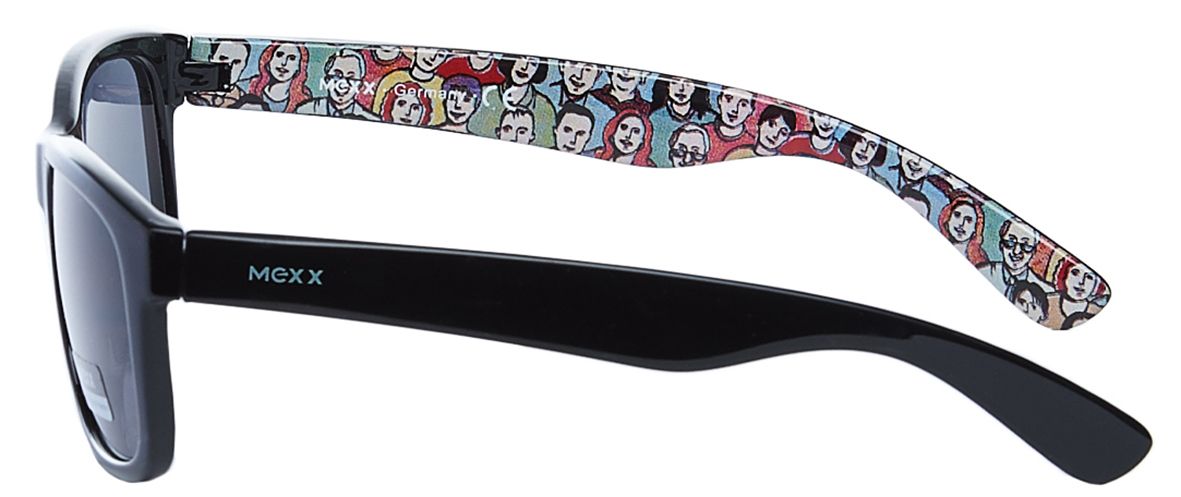 3 - Солнцезащитные очки Mexx 5293 c 700 для детей с яркими заушниками - фото сбоку