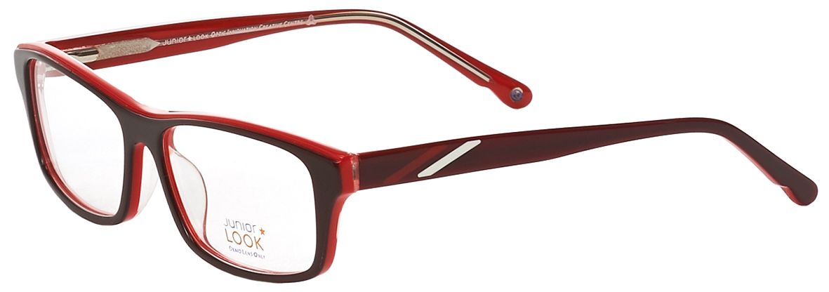 Деткие очки для зрения в оправе Junior Look 11661 c.037 - фото спереди и сбоку