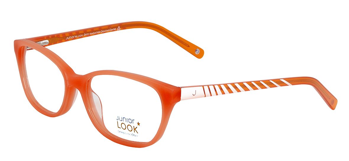 Оранжевая оправа для детей Junior Look 1256 c.039