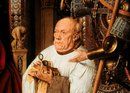 На картине Ян Ван Эйка (1436) старик держит в руке очки в чёрной оправе. Кажется, этот тренду старше, чем мы думали!