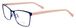 Женские очки для зрения Megapolis Free Line 2023 Blue - фото спереди и сбоку