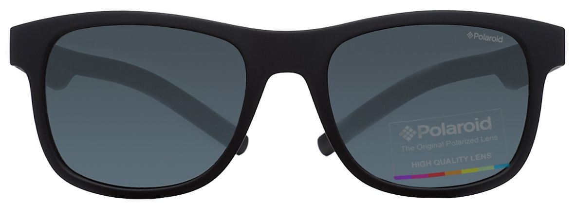 Женские солнцезащитные очки Polaroid 6015 YYV прямоугольной формы - вид спереди