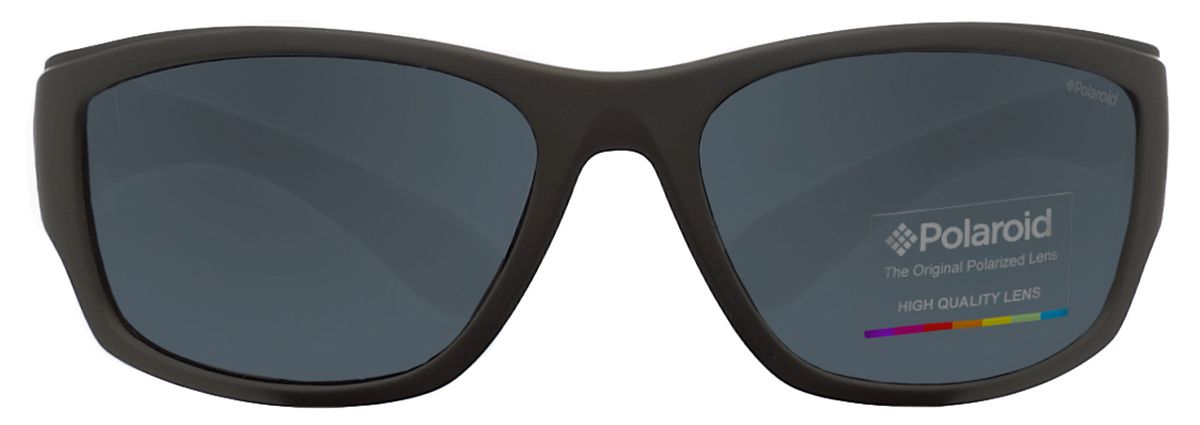 Фото спереди - Мужские солнцезащитные очки Polaroid 7005 BB1