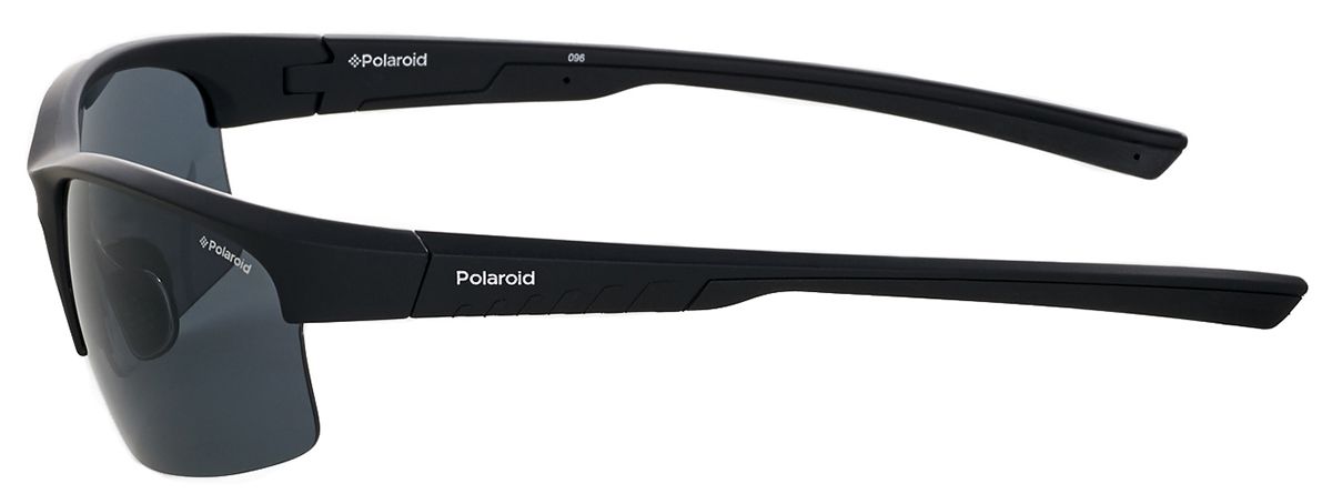 Мужские солнцезащитные очки Polaroid 7018 807M9 в спортивном стиле - фото сбоку