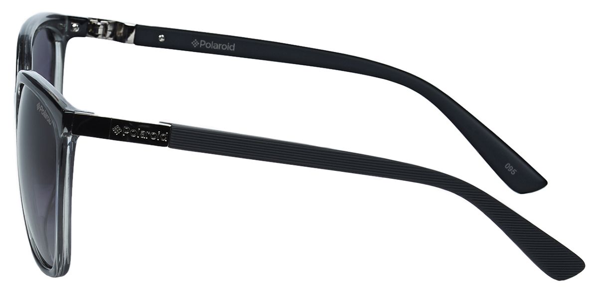 Женские солнцезащитные очки Polaroid 8440 O9G в оправе серого цвета - вид сбоку