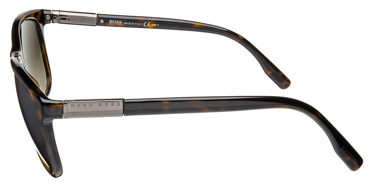 Черепаховые солнцезащитные очки Hugo Boss 0555/S 086HA - Вид сбоку