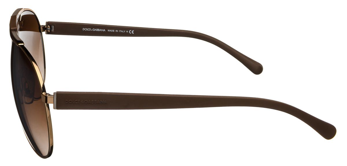 Мужские солнцезащитные очки Авиаторы Dolce&Gabbana 2119 1190/13 - Фото сбоку