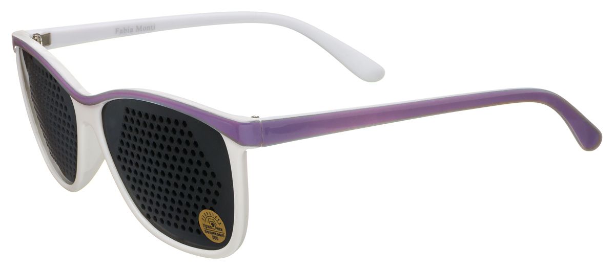 Очки тренажеры бело-фиолетовые для женщин - Главное фото