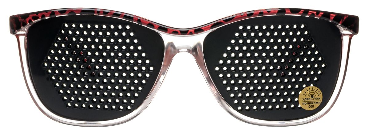 Женские очки тренажеры FM190 C.122 (перфорационные) - Фото спереди