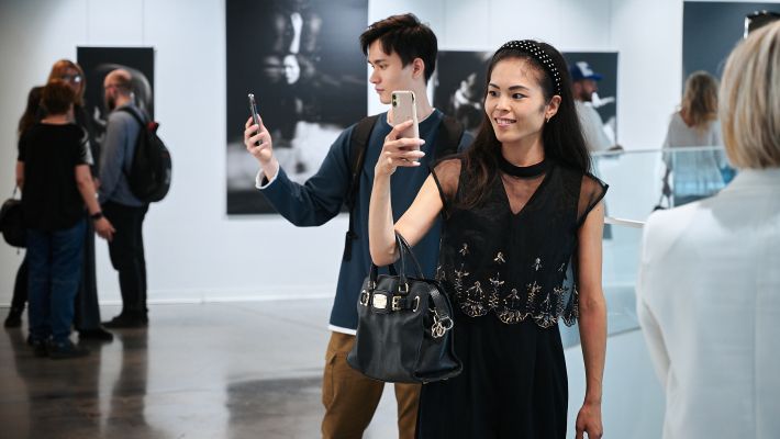 Открытие выставки «Видеть прекрасное» в Ельцин Центре.