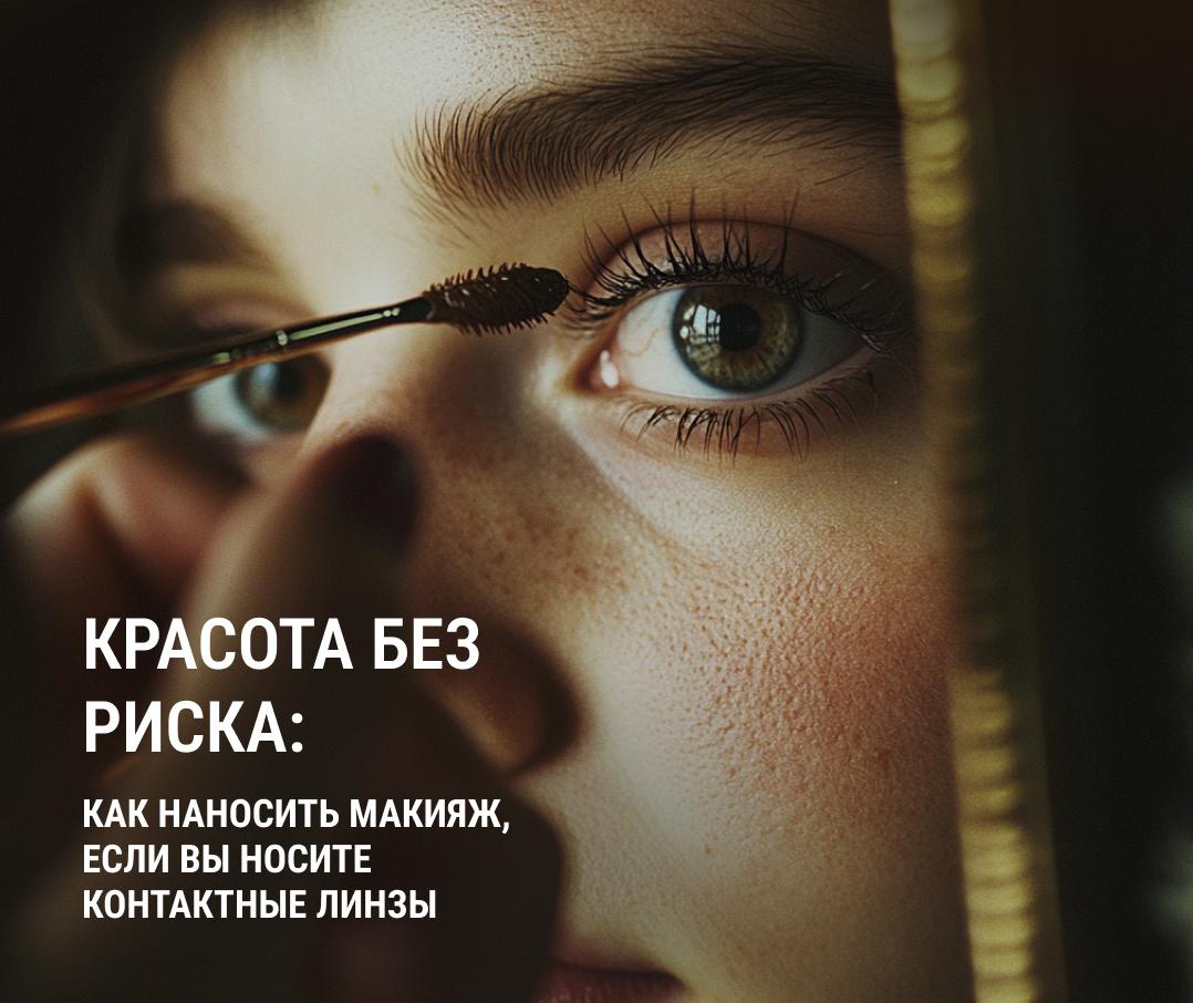  Красота без риска: как наносить макияж, если вы носите контактные линзы